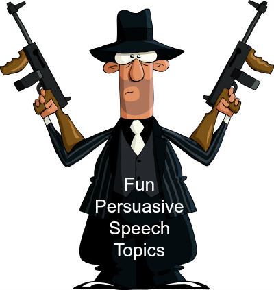 Here are 54 fun persuasive speech topics for your consideration, around which you can create a light-hearted and entertaining speech.